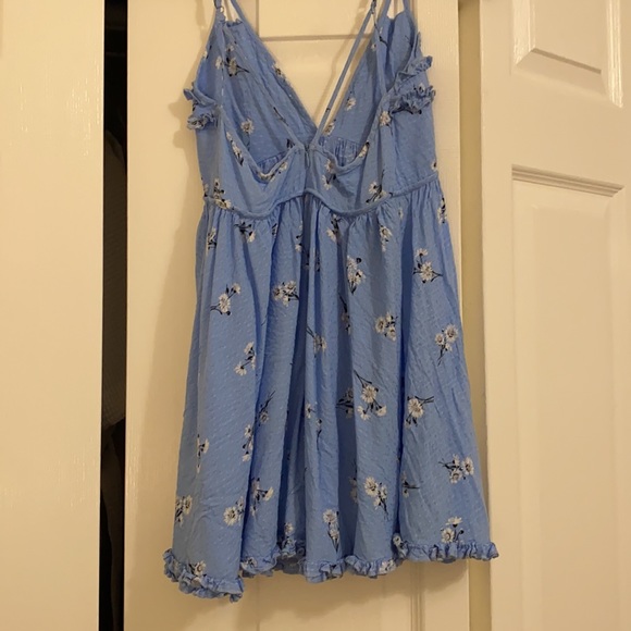 Blue Mini Dress Size Small - Picture 2 of 5